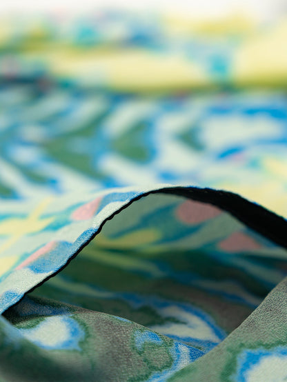 Matador X Volcom compact towel poncho - TIE DYE