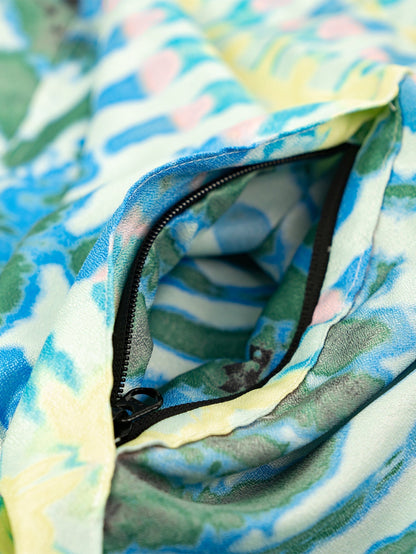 Matador X Volcom compact towel poncho - TIE DYE