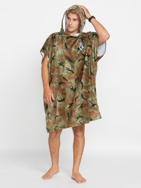 Vitals J Robinson Surf Poncho - CAMOUFLAGE