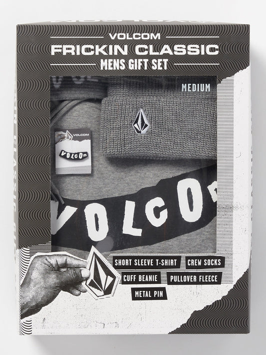 Frickin‘ Classic Geschenkset für Herren – Heather Grey