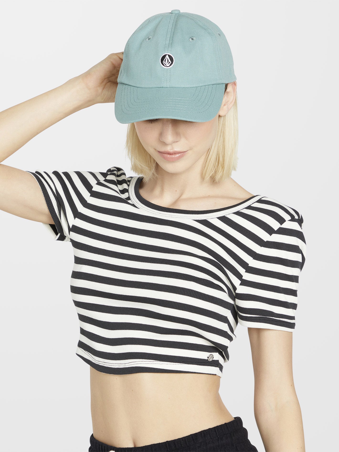 Circle Stone Dad Hat Cap - Sea Glass