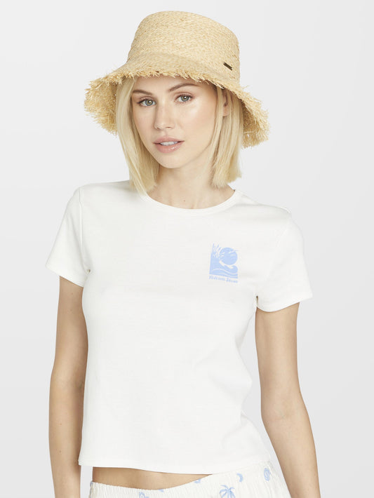 Sunny Bucket Straw Hat - Natural