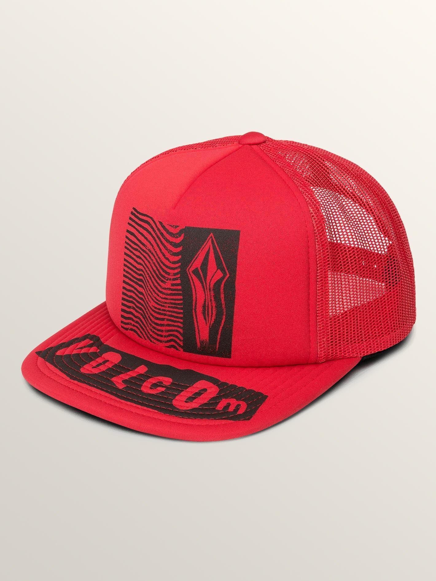 Stonar Waves Cap - Rad Red
