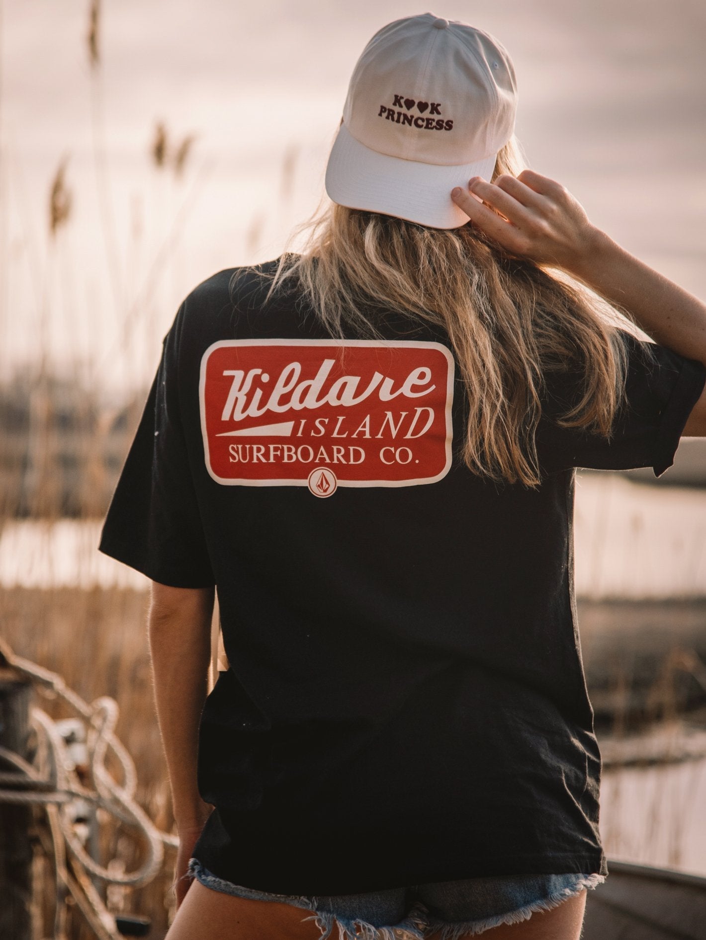 OBX Kook Dad Hat - White