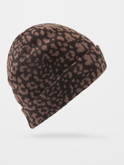 Full Stone Jacquard Beanie - ESPRESSO