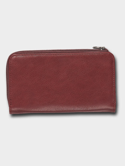 Portefeuille Line - Bark Brown