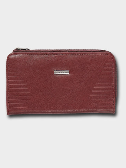 Portefeuille Line - Bark Brown