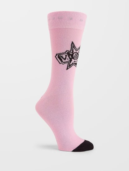 Chaussettes Volcom Ent - REEF PINK