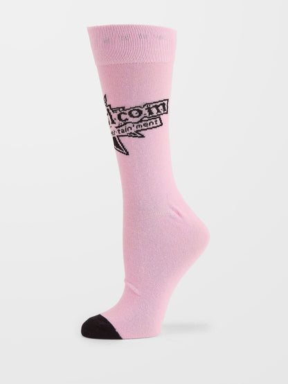 Chaussettes Volcom Ent - REEF PINK