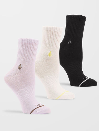 Die neuen Crew-Socken (3 Paar) – VERSCHIEDENE FARBEN
