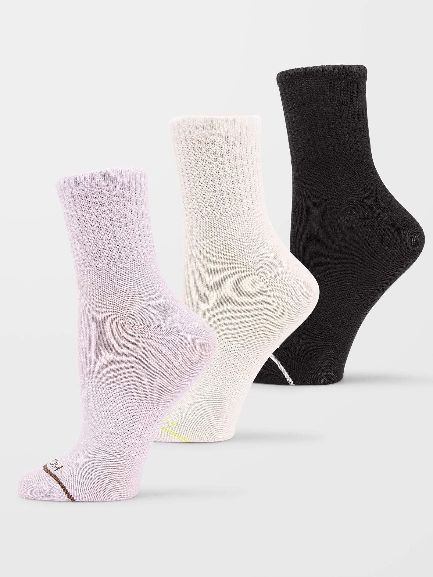 Die neuen Crew-Socken (3 Paar) – VERSCHIEDENE FARBEN