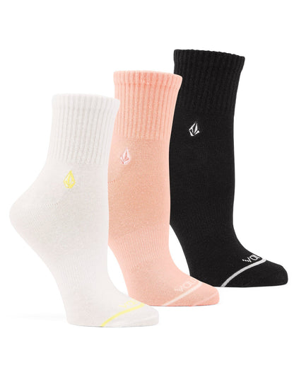 The New Crew Socks (3 pairs) - MULTI