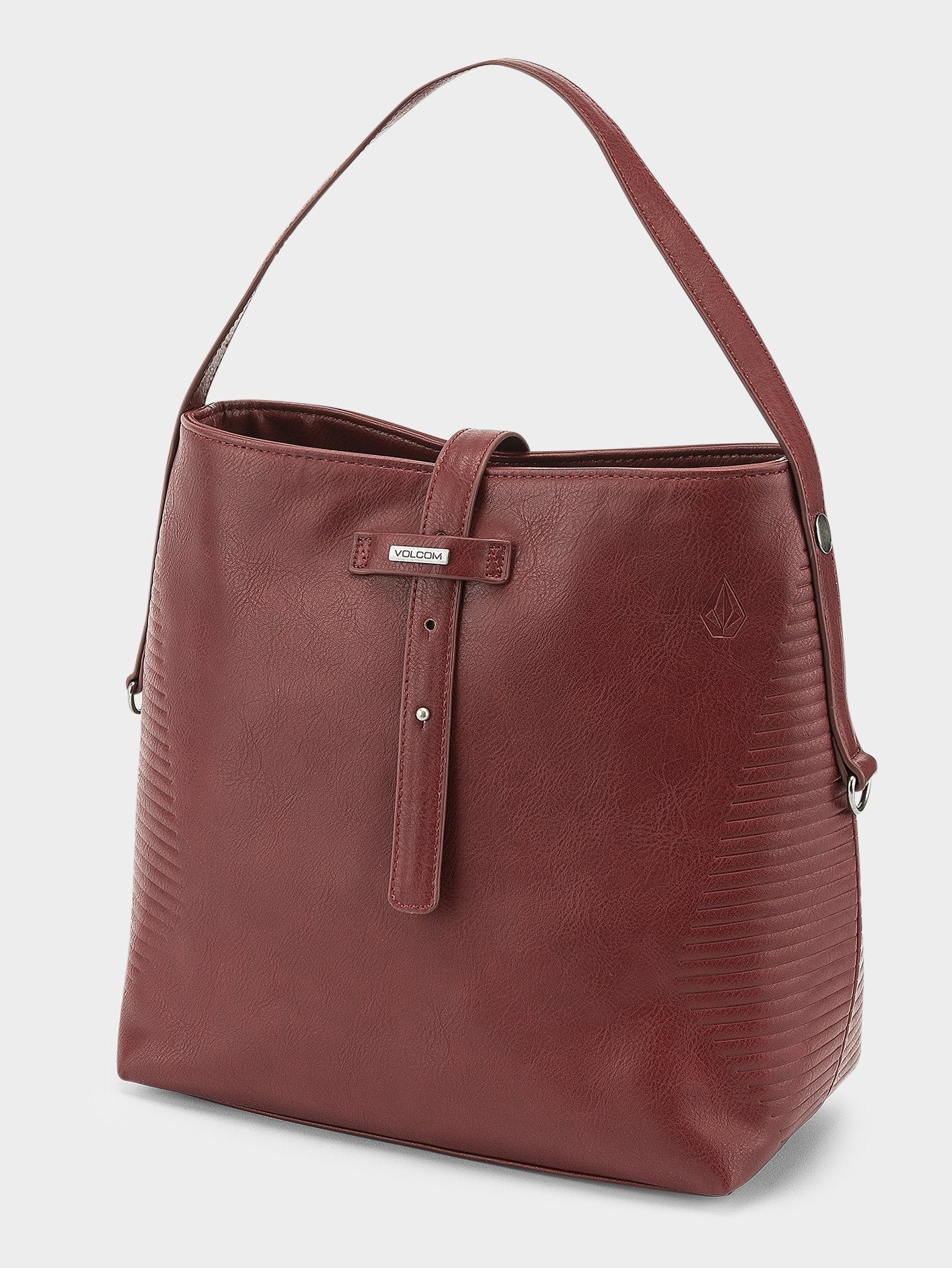Line Bucket Handbag - Bark Brown
