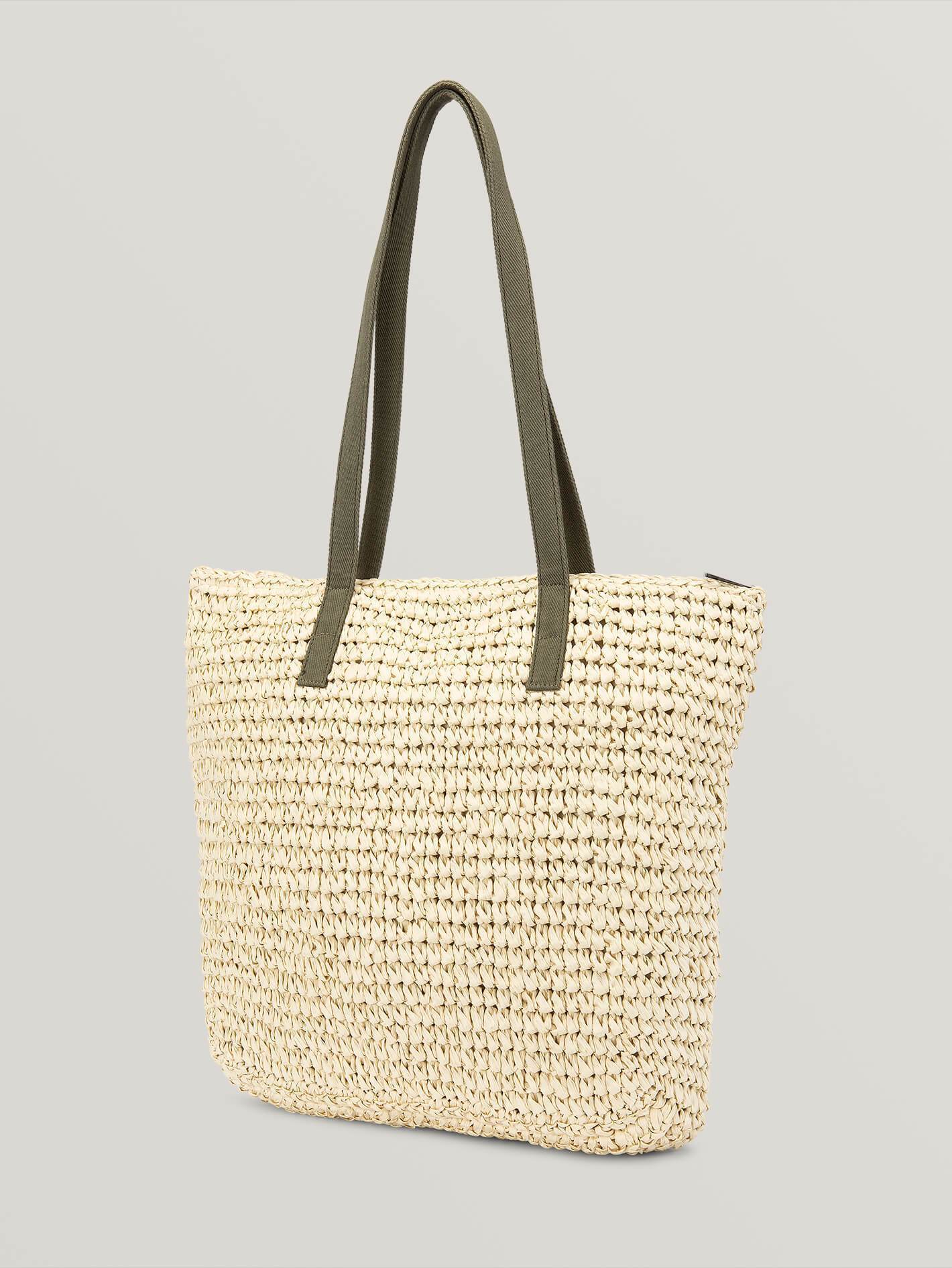 Strawstone Handbag - NATURAL