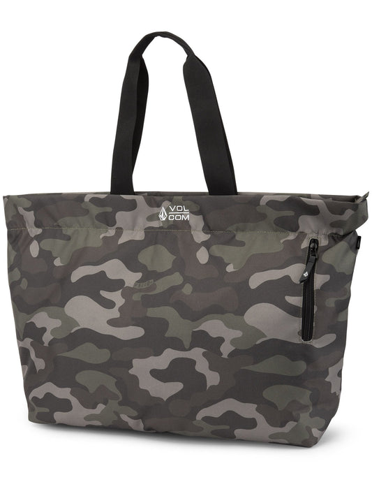 Handtasche mit gestempeltem Stein - CAMOUFLAGE