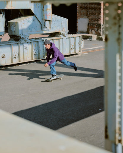 Sweat à Capuche Max Loeffler - VIOLET INDIGO