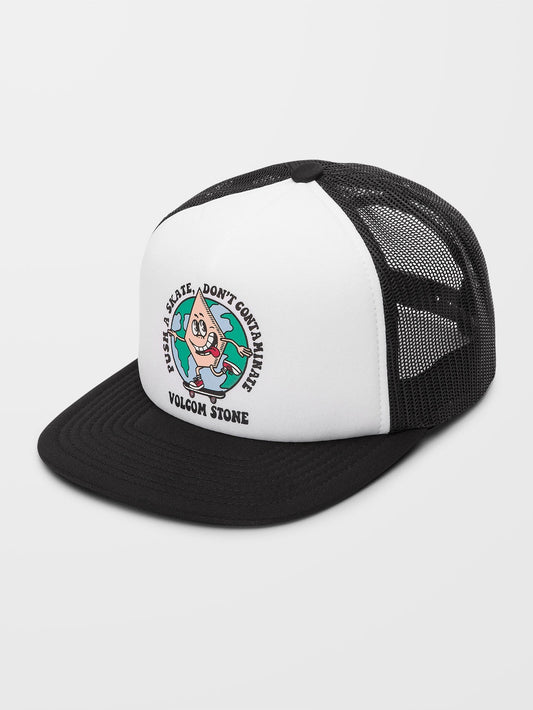 Dontcontaminate Trucker Cap - WEISS - (KINDER)