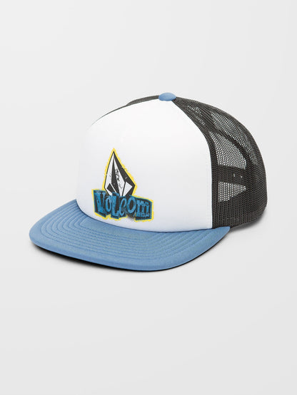 Sticker Stamp Trucker Cap – STEINBLAU – (KINDER)