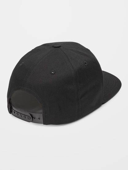 Quarter Twill Cap - BLACK - (Children)