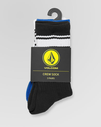 Full Stone Socks (3 Pairs) - Multi - (KIDS)