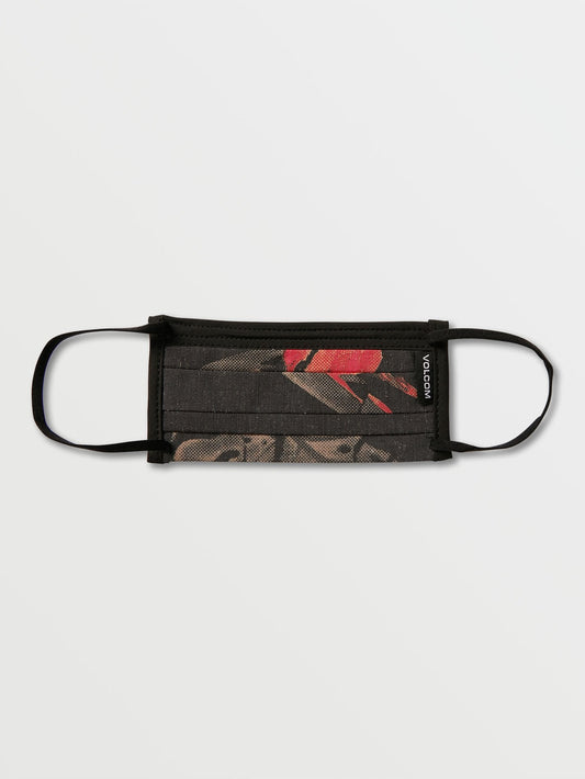 VOLCOM SCHUTZMASKE - SCHWARZER AUFDRUCK (Kinder)