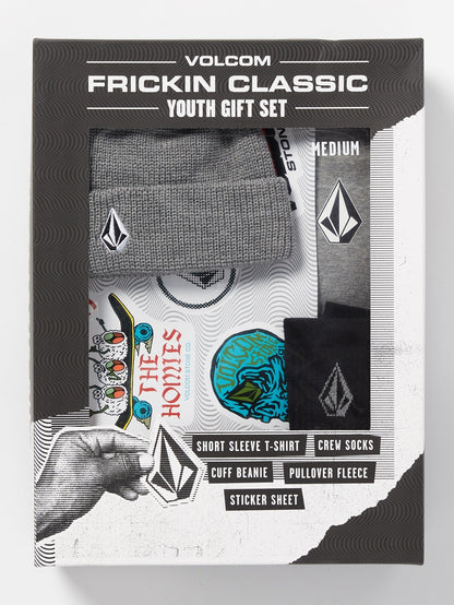 Frickin‘ Classic Kinder-Geschenkset – Heather Grey