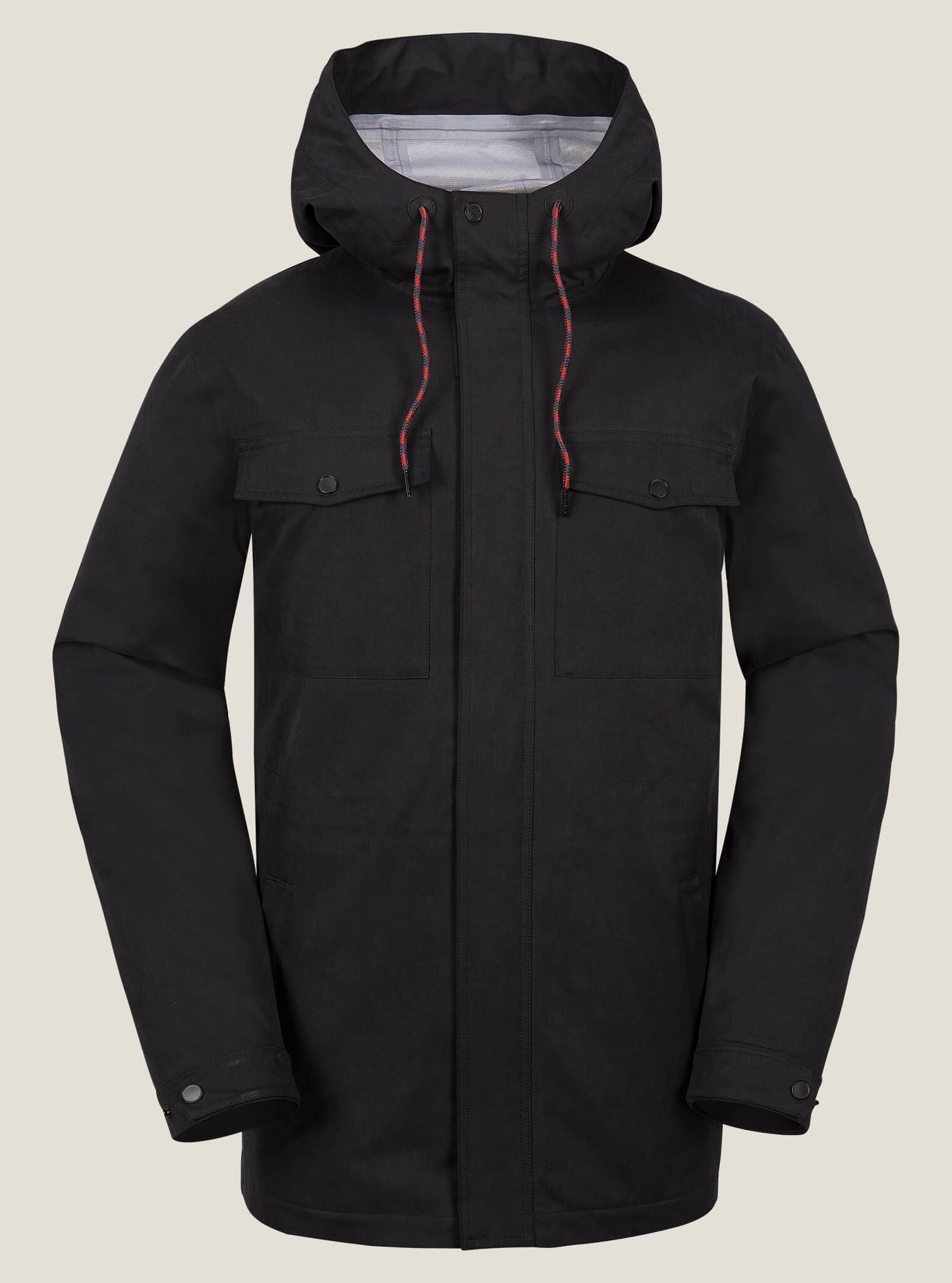V.Co 3L Regenjacke - Schwarz