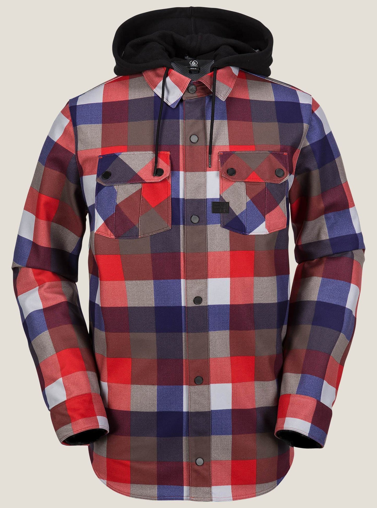Field Bonded Flannel Jacket - Fire Red