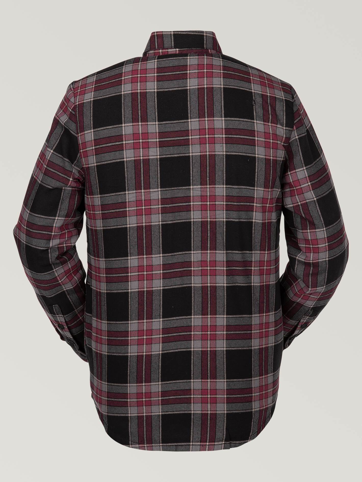 Veste De Snow Flanelle Sherpa - RED