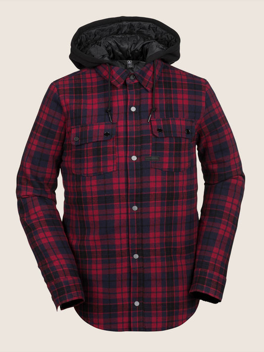 Veste de snow Field Ins Flannel - Red