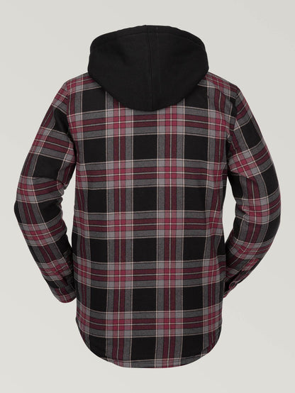 Field Insulated Flannel Jacket - RED