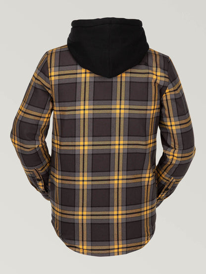 Field Insulated Flannel Jacket - Vintage Black