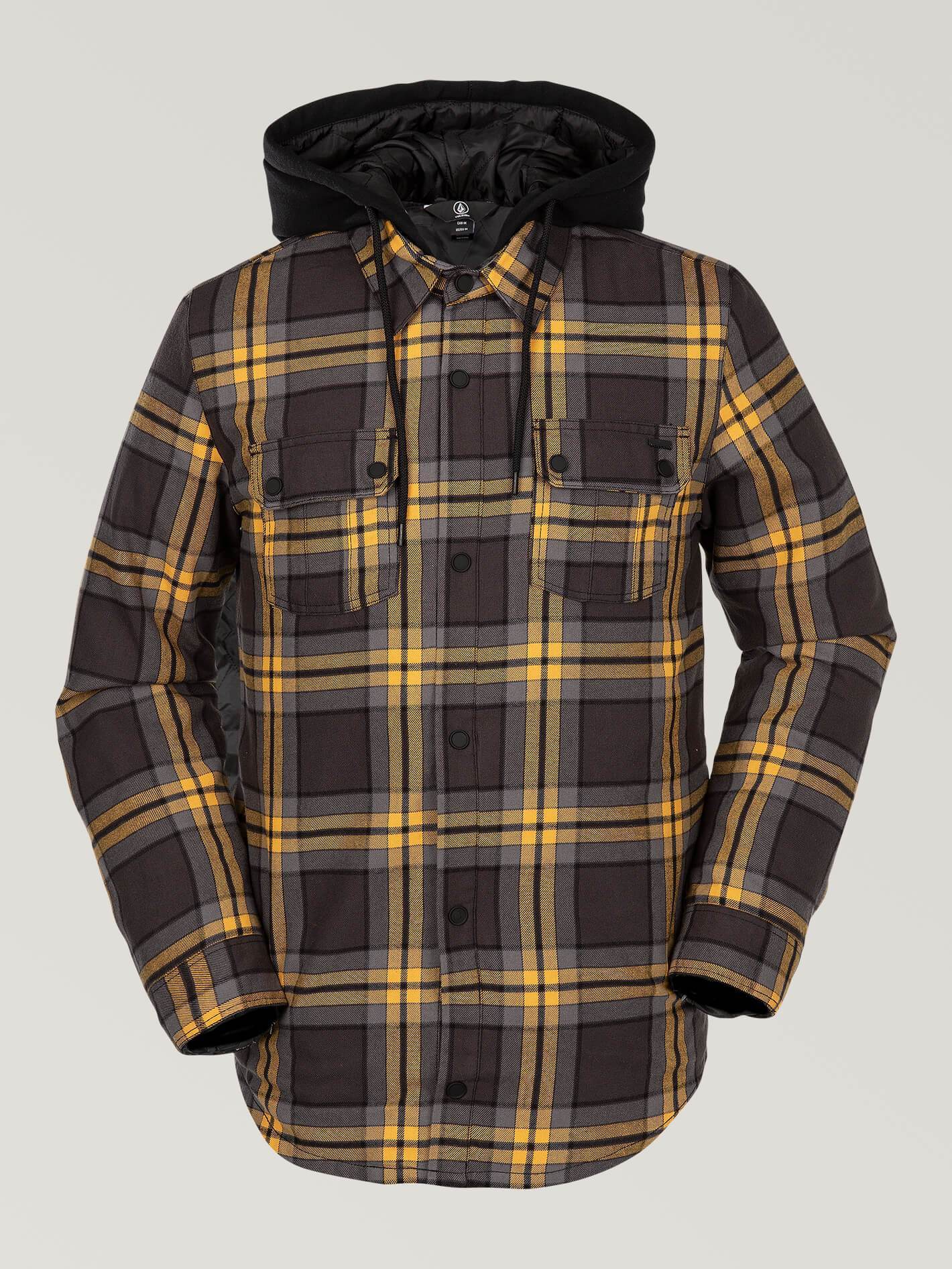 Field Insulated Flannel Jacket - Vintage Black