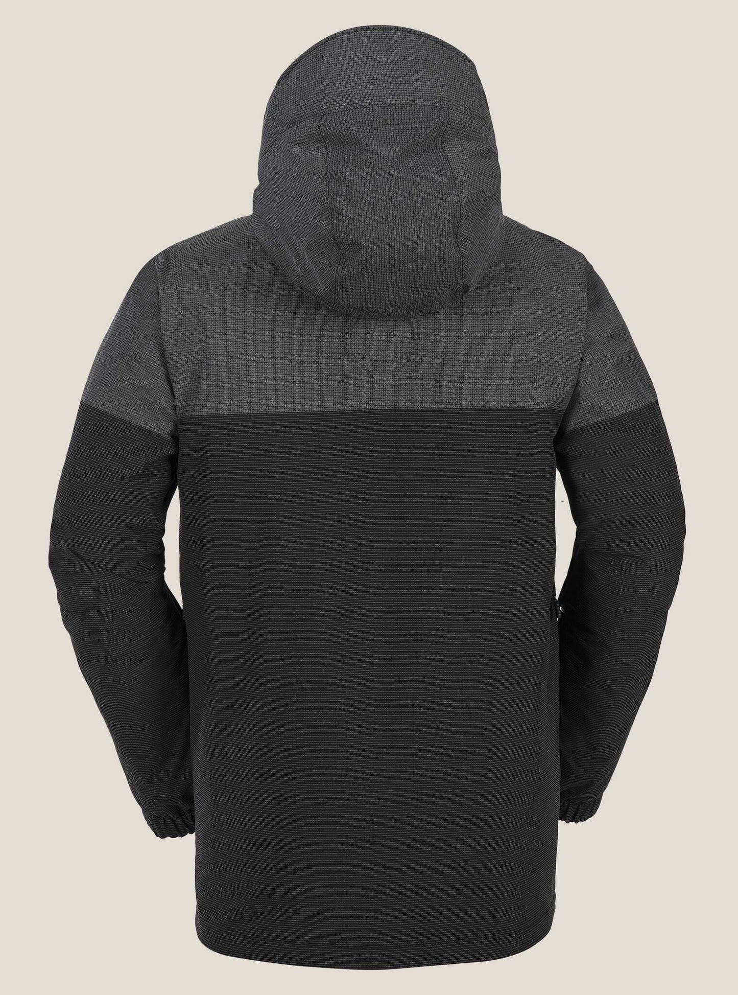 Ghost Stripe Ins Jacket - Black