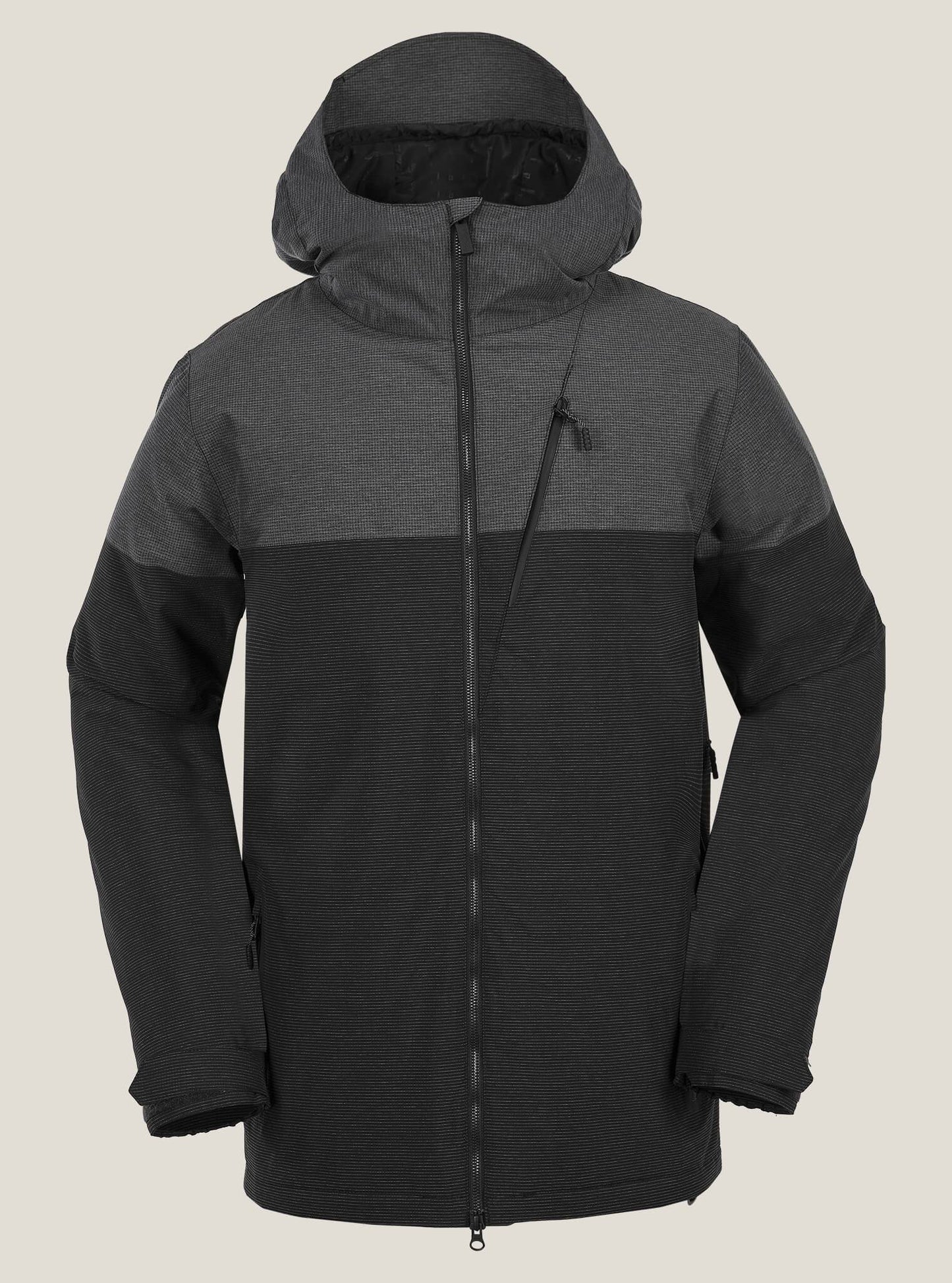 Ghost Stripe Ins Jacket - Black