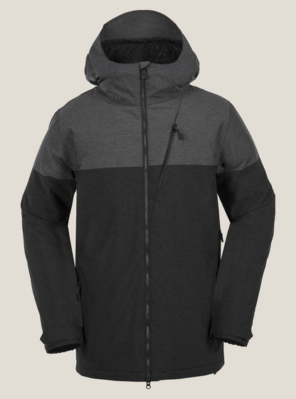Ghost Stripe Ins Jacket - Black