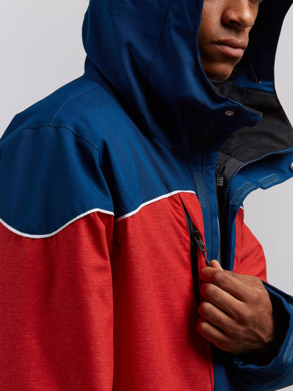 Anders Tds Jacke - Blau Schwarz