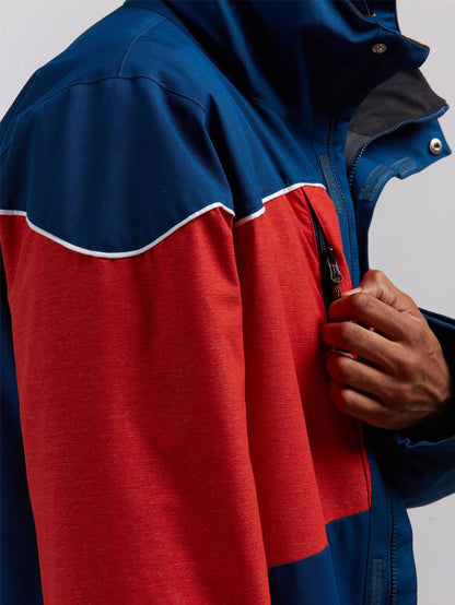 Anders Tds Jacke - Blau Schwarz