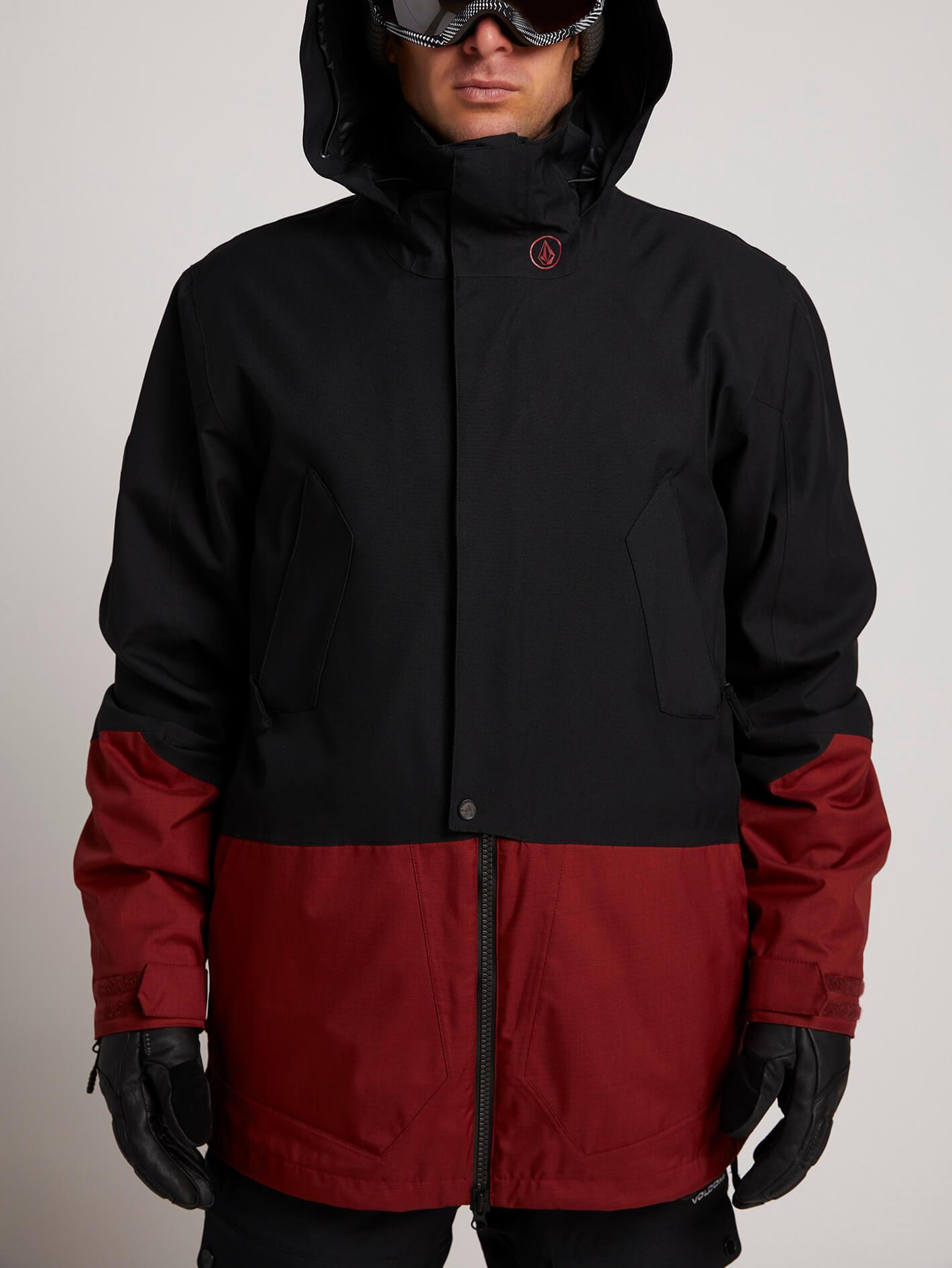 Pat Moore 3-in-1-Schneejacke - Burnt Red
