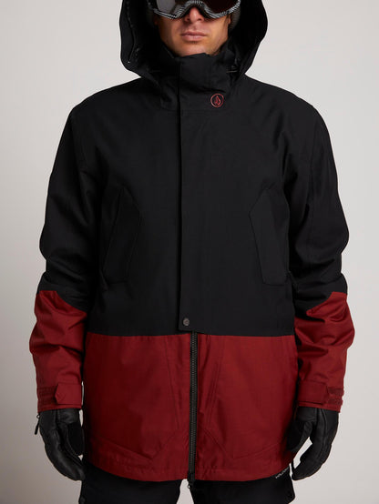Pat Moore 3-in-1-Schneejacke - Burnt Red