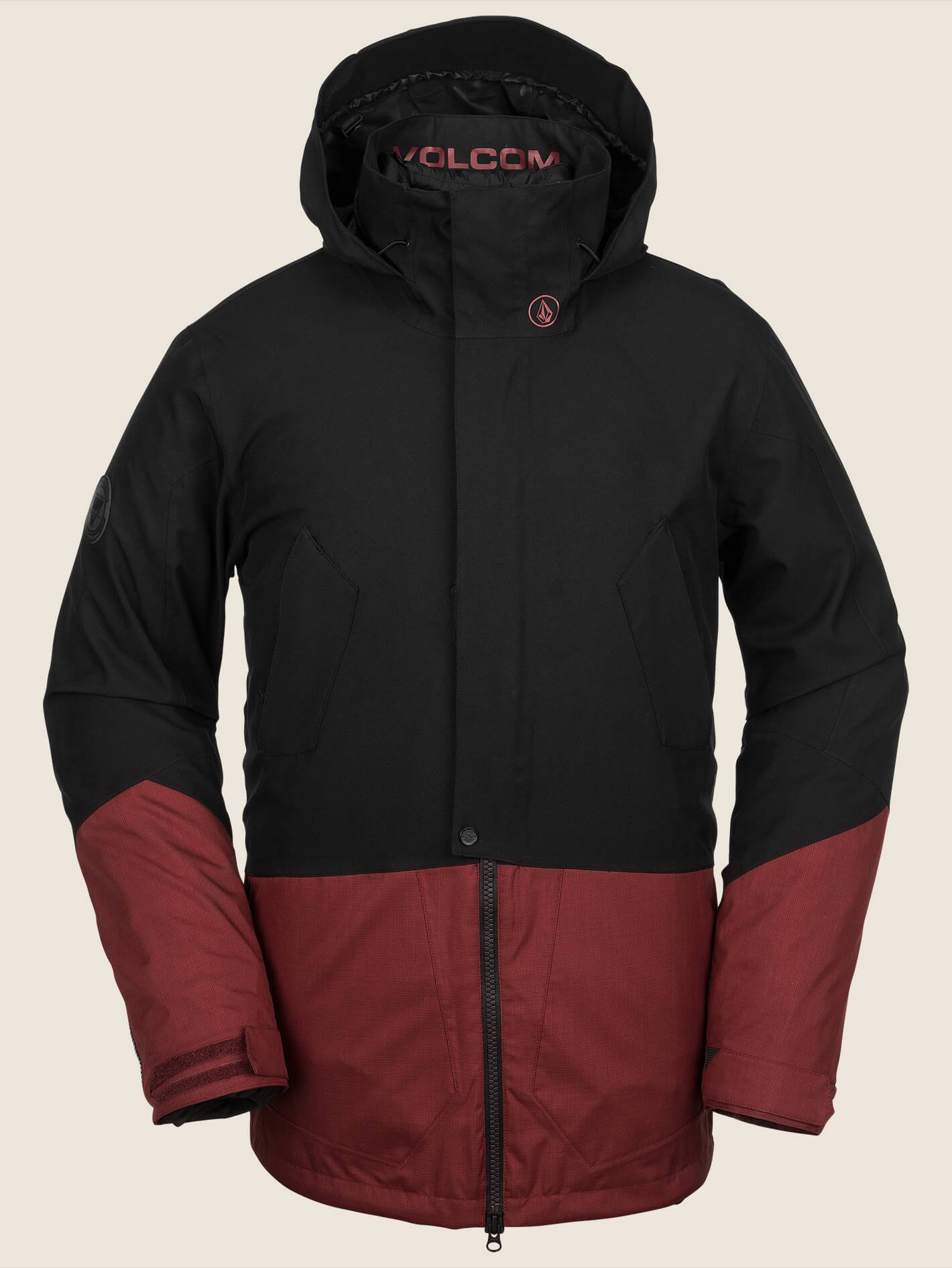 Pat Moore 3-in-1-Schneejacke - Burnt Red