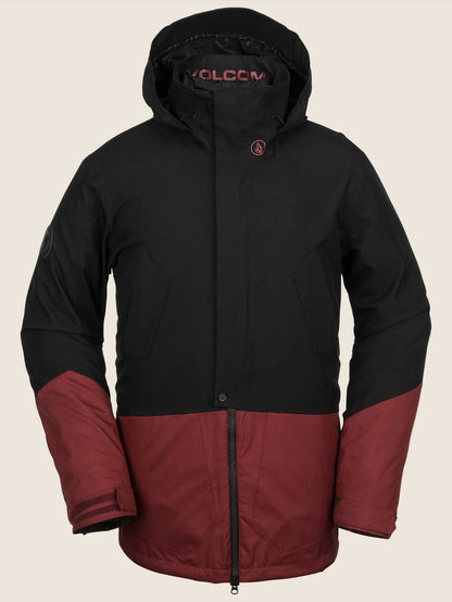 Pat Moore 3-in-1-Schneejacke - Burnt Red
