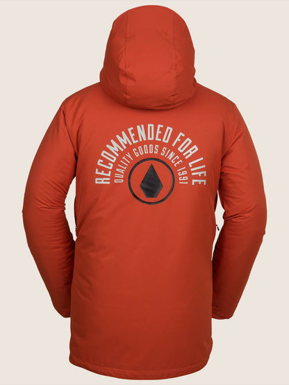 Analyzer Ins Snow Jacket - Burnt Orange