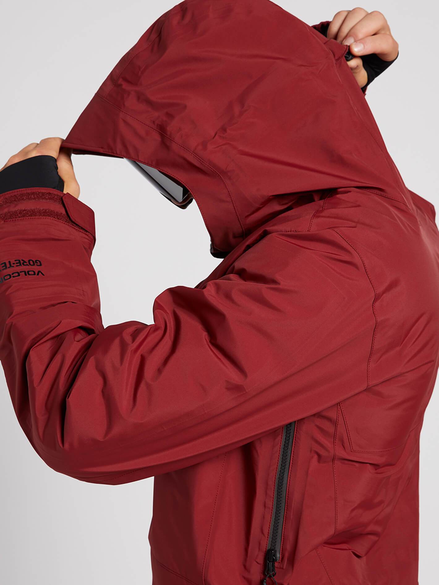 Gore-Tex Tds Inf Schneejacke - BURNT RED