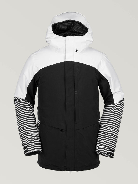 Gore-Tex Tds 2L Schneejacke – SCHWARZE STREIFEN