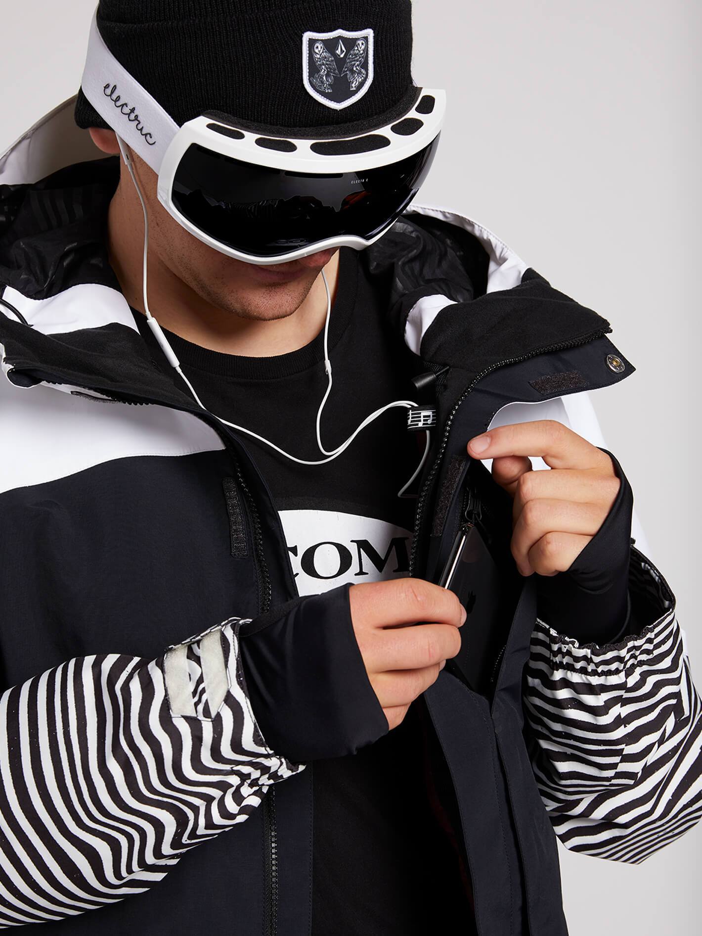 Gore-Tex Tds 2L Snow Jacket - BLACK