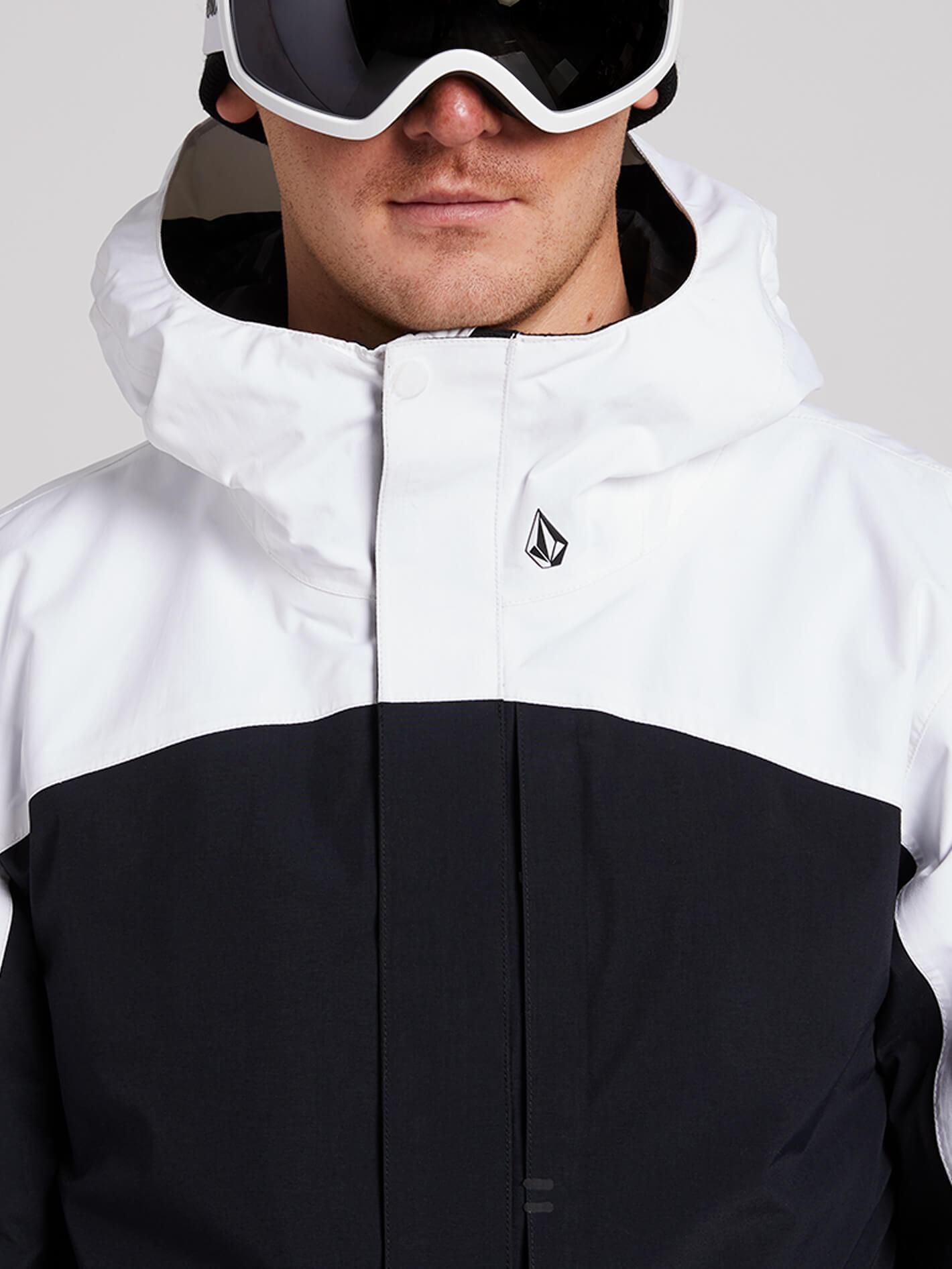 Gore-Tex Tds 2L Schneejacke - SCHWARZ ROT