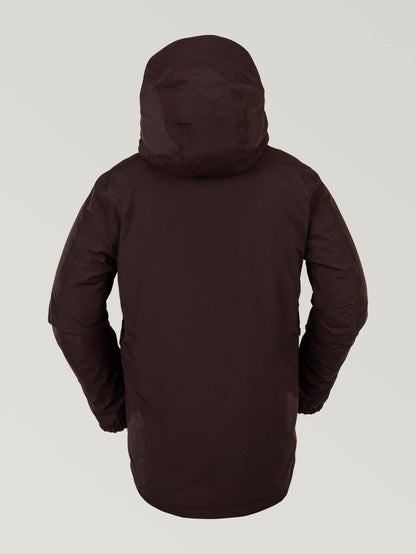 Gore-Tex Tds 2L Schneejacke - SCHWARZ ROT