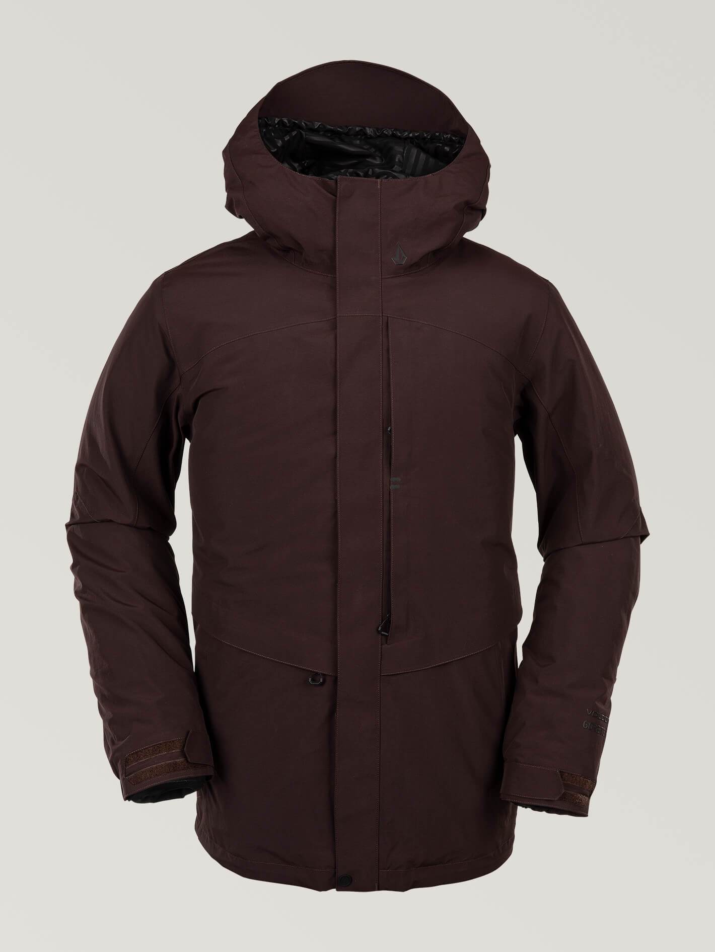Gore-Tex Tds 2L Schneejacke - SCHWARZ ROT