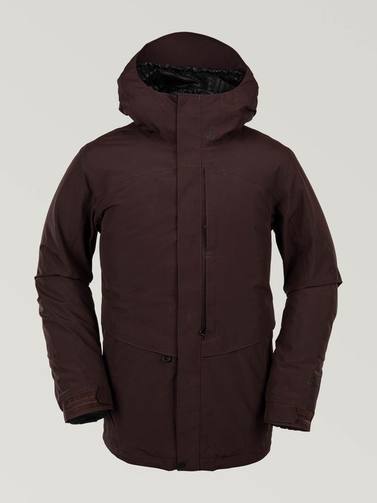 Gore-Tex Tds 2L Schneejacke - SCHWARZ ROT